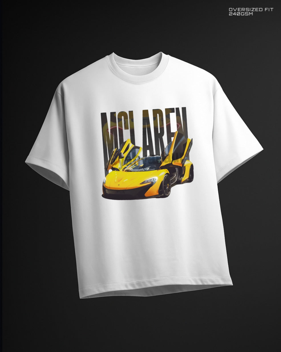 MCLAREN - Oversized Tee(White)