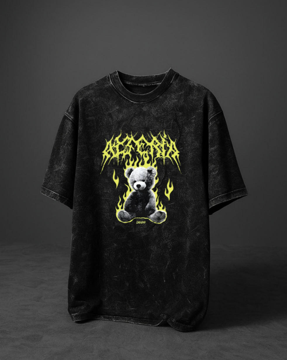 INFERNO BEAR - Acid Washed Tee