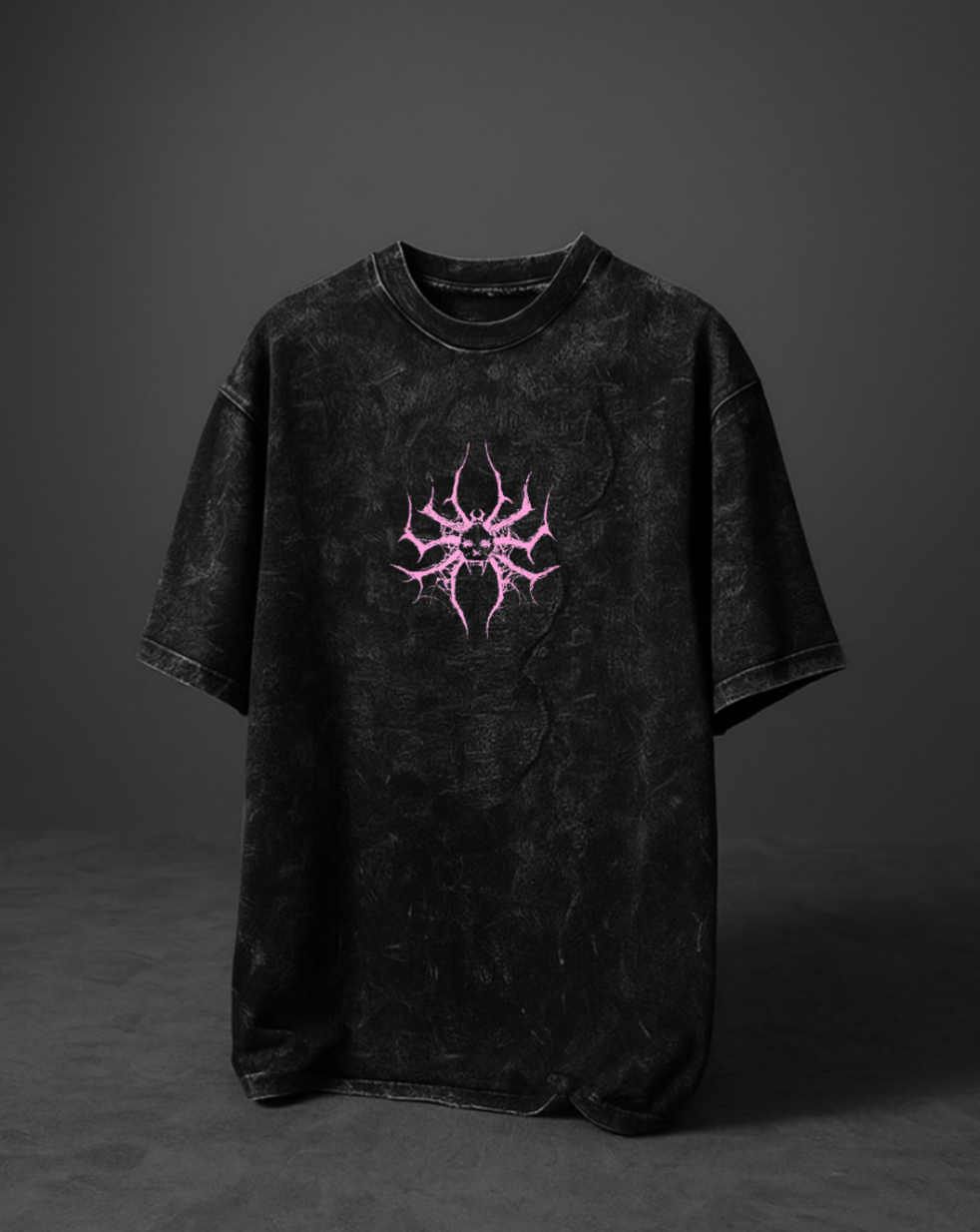 VENOM BURST - Acid Washed Tee