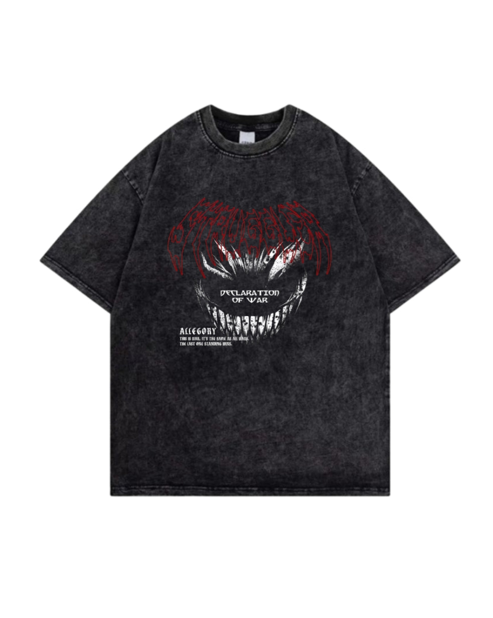 DECLARATION OF WAR - Acid Washed Tee