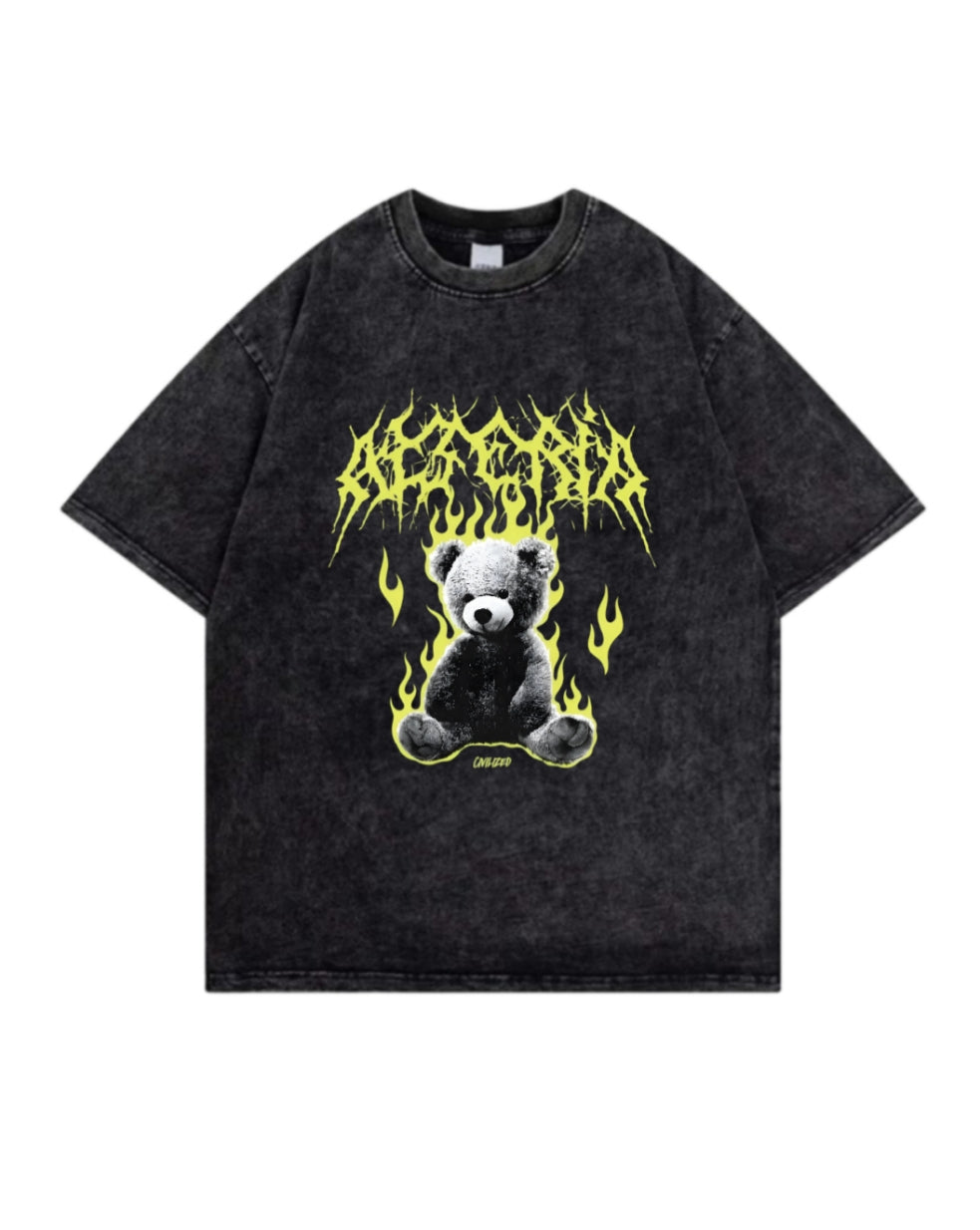 INFERNO BEAR - Acid Washed Tee