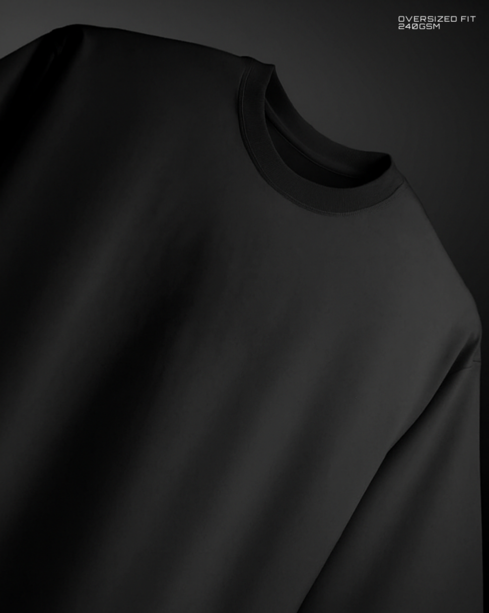 CONQUER - Oversized Tee (black)