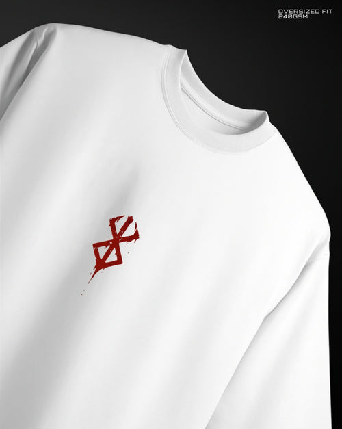 BERSERK - Oversized Tee (White)
