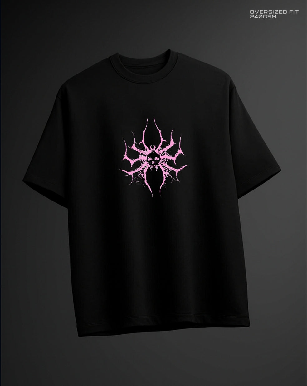 VENOM BURST - Oversized Tee (black)