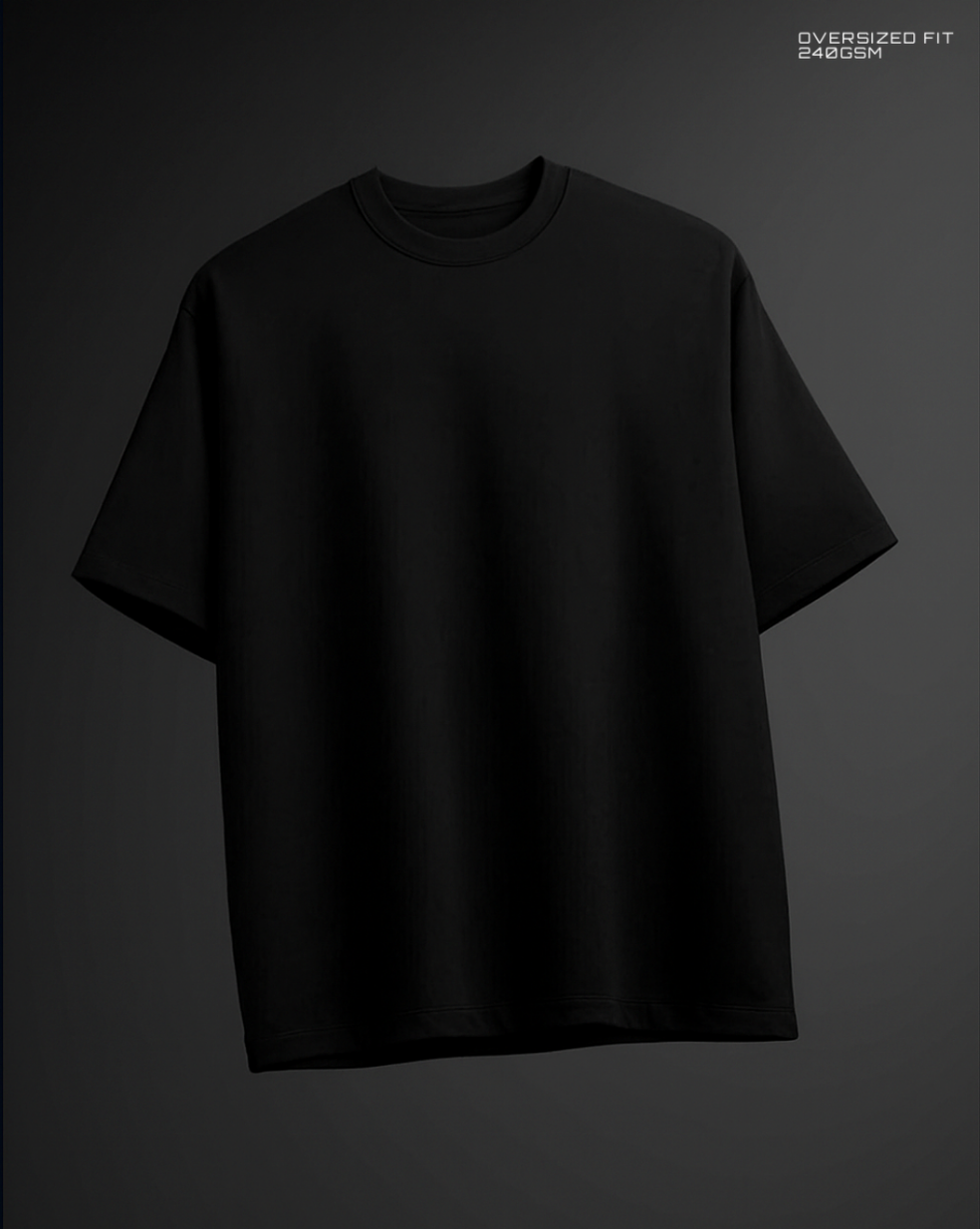 CONQUER - Oversized Tee (black)
