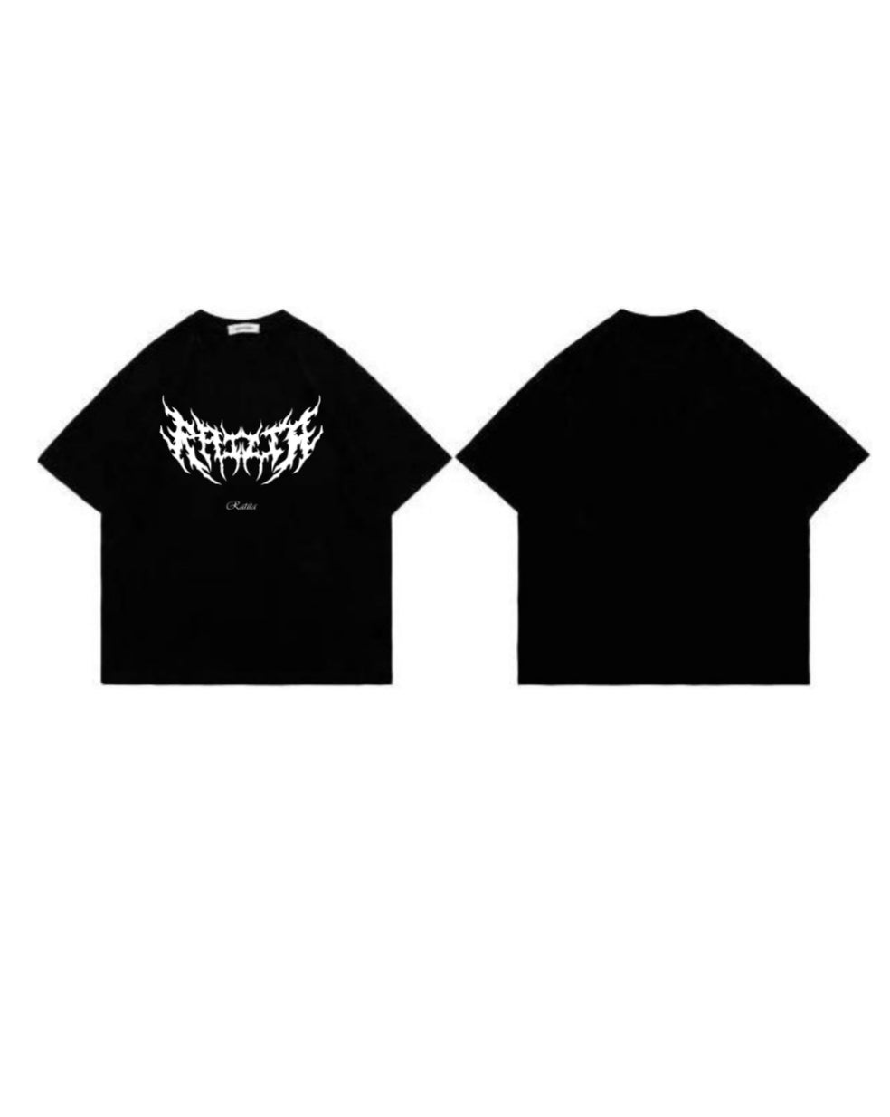 RATILA - Oversized Tee (Black)
